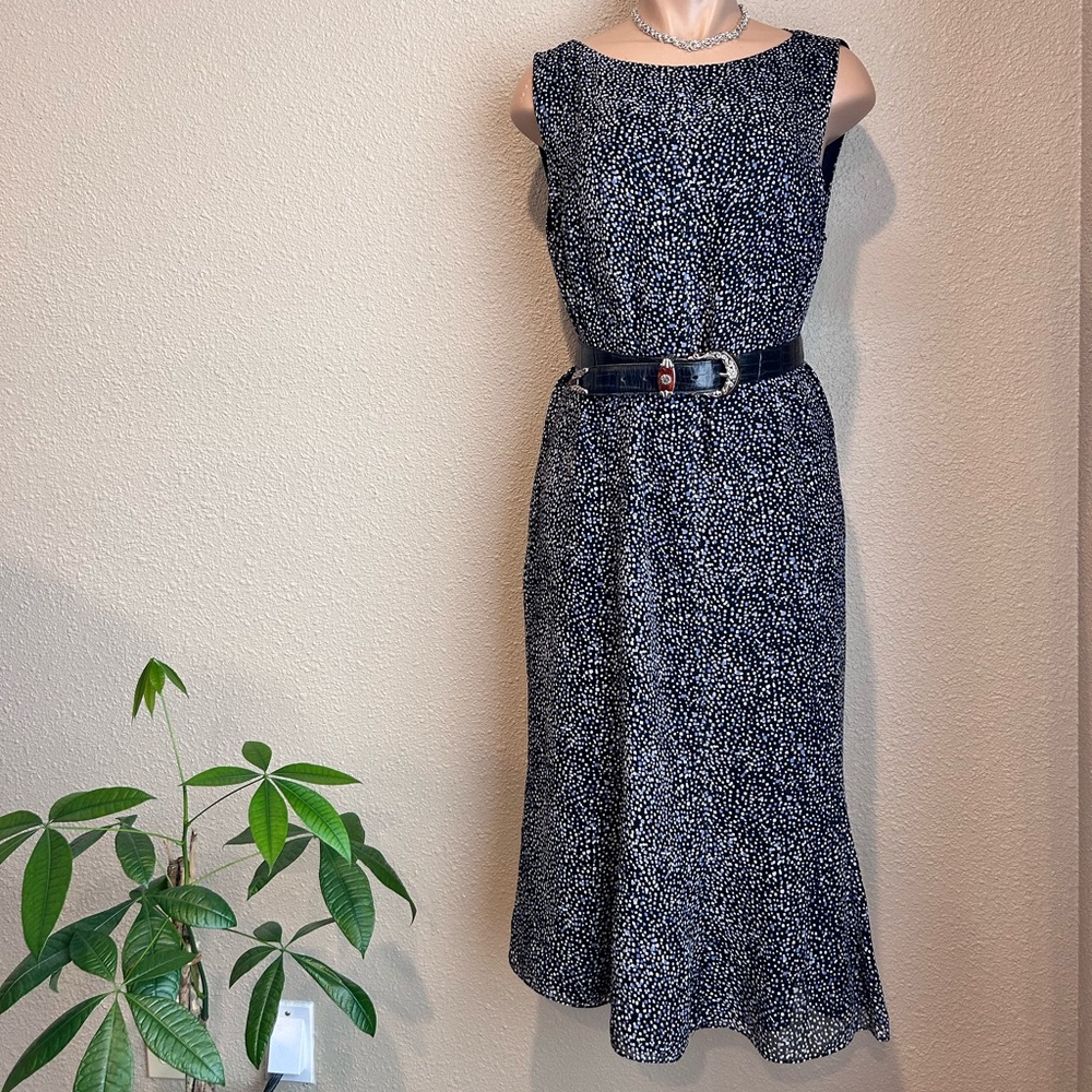 Silk Midi Dress